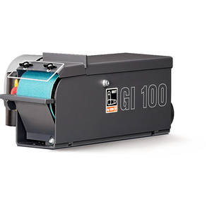 Ponceuse à bande de table Grit Gi100Ef 1040 M Min à vitesse fixe, qualité professionnelle, meuleuse horizontale électrique triphasée 440V - Product Image 1