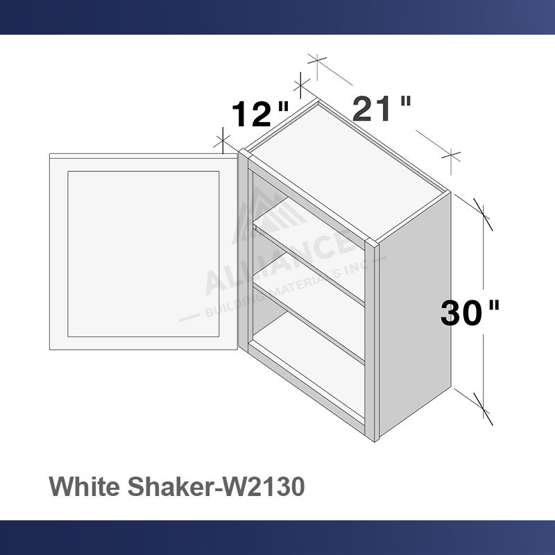 White Shaker-W2130