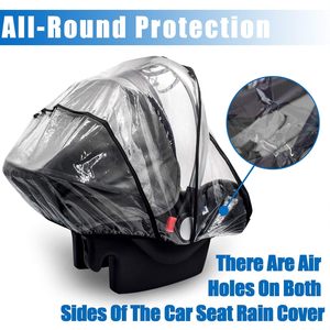 Housse de protection contre les intempéries pour siège auto en EVA, protection complète contre la <span class=keywords><strong>pluie</strong></span>, housse de protection contre le vent pour siège auto, housse de <span class=keywords><strong>pluie</strong></span> universelle pour bébé - Product Image 4