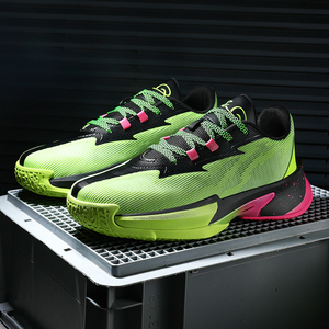 Scarpe da <span class=keywords><strong>basket</strong></span> professionali da uomo, resistenti, con supporto dell'arco plantare migliorato, assorbimento degli urti, sneaker atletica antiscivolo per allenamento all'aperto - Product Image 5