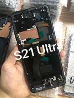 Lcd ponsel asli untuk samsung galaxy S23, lcd pantalla Samsung S23 pengganti layar
