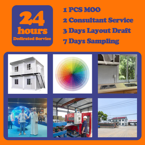 บ้านคอนเทนเนอร์โครงสร้างเหล็กสำเร็จรูปแบบถอดประกอบได้ง่าย - Product Image 5