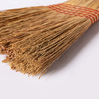 Balai de balayage extérieur avec poils collants Balai commercial à long manche pour pelouse Balai d'angle de cour pour le nettoyage des sols