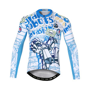 Bulk Custom Color Matching Sublimation Printed Breathable Eco-Friendly UV Protection Long Sleeve Spring Autumn Road Bike <b>Cycling</b> - Product Image 1