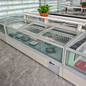 Réfrigérateurs commerciaux pour supermarchés, combinaison îlot de congélateurs coffres et réfrigérateurs profonds - Product Image 4