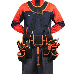 ZC-GJ กระเป๋าใส่อุปกรณ์อ็อกซ์ฟอร์ดแบบงานหนัก 35-39 ช่อง สายรัดปรับระดับได้ กันน้ำ ชุดเครื่องมือช่างไฟฟ้า สายคาดเอวแบบสะพายข้าง - Product Image 1