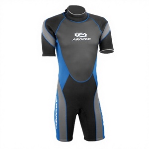 Traje de Neopreno Corto de 3mm, Cómodo y Flexible, Corte Regular, Talla L, para Buceo y Natación en Todas las Estaciones - Product Image 3