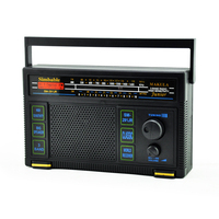 Radio portable multifonction SM-291JR Makula Simbable, petite et économique, 6W DC haute puissance, 3 bandes AM FM SW, grand haut-parleur