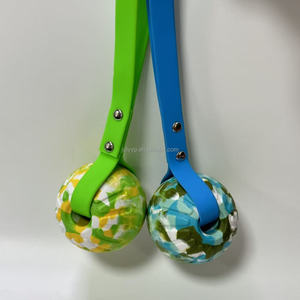 Palla Attiva Resistente per Animali Domestici, Giocattolo Ecologico per Cani e Gatti, Palla da Masticare in Gomma, Giocattolo per Fitness e Sport all'Aperto - Product Image 4