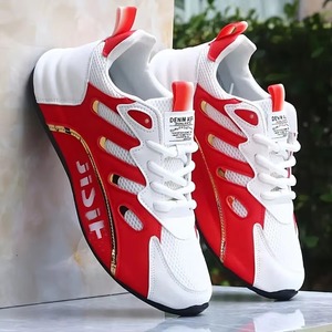 Zapatos de Hombre de Malla, Estilo Veraniego, a la Moda, Combinables con Todo, Suela Blanda, Zapatos Casuales, Zapatillas Deportivas para Hombre - Product Image 5