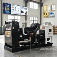 Générateur diesel Baudouin 400 KVA à châssis ouvert, puissance de secours industrielle 320 KW, triphasé, super silencieux, certifié CE, ATS pour