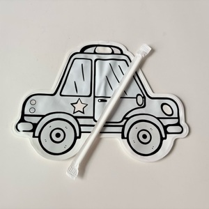 Voiture gonflable à colorier soi-même : Peignez et décorez votre propre véhicule sans dégâts – Activité créative extérieure pour enfants, cadeau idéal pour la piscine - Product Image 2