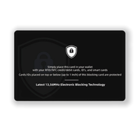 Anti hırsızlık temassız engelleyici RFID engelleme kartı NFC kart Blockers kredi kartı