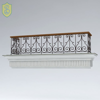 Étagère à fleurs en fer forgé, support suspendu, balcon, fenêtre, cadre suspendu, balustrade, crochet en fer forgé