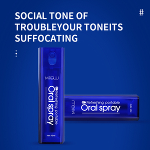 Spray rafraîchissant <span class=keywords><strong>pour</strong></span> <span class=keywords><strong>la</strong></span> <span class=keywords><strong>bouche</strong></span> OEM, élimination des odeurs et de <span class=keywords><strong>la</strong></span> mauvaise haleine, rafraîchissant, portable, menthe fraîche, spray buccal <span class=keywords><strong>parfum</strong></span>é - Product Image 1