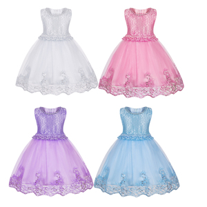 Vestidos de Fiesta Formales para Niñas al por Mayor, Vestidos de Noche de Gala para Bebés de 2 a 10 Años - Product Image 1