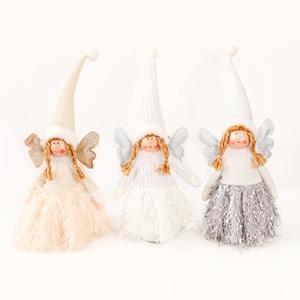 Adornos de Muñecos de Árbol de Navidad Personalizados en Múltiples Estilos, Decoración Navideña Hecha a Mano, Muñeco Gnomo de Santa Claus sin Rostro para Decoración del Hogar - Product Image 6