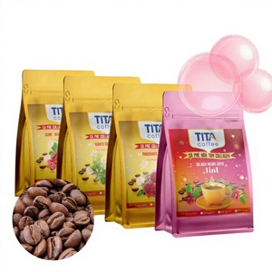 Café instantané 4-en-1 au collagène, saveur aromatique douce, Robusta Premium, sans produits laitiers, crème, sucre, amincissant, perte de poids, Vietnam - Product Image 1