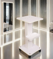 Chariot de clinique de beauté laser en plastique économique avec logos originaux du fabricant américain