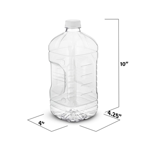Bouteille de boisson transparente sans BPA, bouteille en plastique PET vide personnalisée pour l'eau minérale - Product Image 2