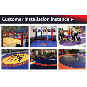 <span class=keywords><strong>Taishan</strong></span> Roll-Up <span class=keywords><strong>Wrestling</strong></span> <span class=keywords><strong>Mats</strong></span> Producto de alta calidad de China para <span class=keywords><strong>Wrestling</strong></span> Mat Cover - Product Image 6