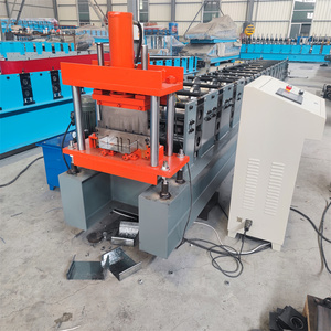 Panel de techo Galvanizado Zinc Stud Track Profile Machine Top Hat Frame <span class=keywords><strong>Omega</strong></span> Furring Purlin Máquina formadora de rollos - Product Image 5