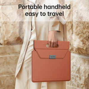 Haute qualité 13-16 pouces étanche en cuir PU pour ordinateur portable housse de protection sac avec support pour <span class=keywords><strong>MacBook</strong></span> Air 13.3 <span class=keywords><strong>Pro</strong></span> <span class=keywords><strong>14</strong></span> - Product Image 4