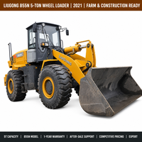 Chargeuse frontale LiuGong 855N d'occasion 2021, 5 tonnes, exportation Chine