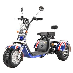 Tricycle unisexe homologué CEE, scooter et moto tout-terrain puissants 2000W, scooters 3000W XC28, tricycle à 3 roues XC28 - Product Image 2