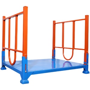 לוגיסטיקה stackable אחסון ברזל מתלה מתכת קר אחסון ערמה מוסך מתקפל עם גלגלים לאחסון צמיגים - Product Image 1