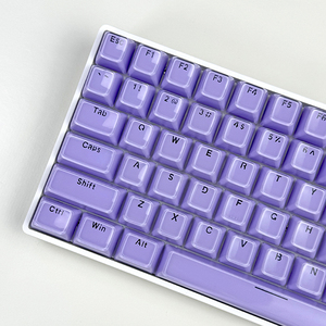 Keycaps en gelée - Keycaps mignons en cristal violet 136 touches Profil OEM pour 61/68/84/87/98/100 <span class=keywords><strong>Cherry</strong></span> <span class=keywords><strong>Gateron</strong></span> <span class=keywords><strong>MX</strong></span> Mécanique - Product Image 3
