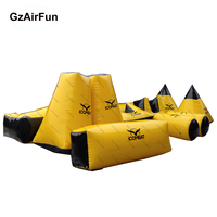 Cible de jeu gonflable pour tir à l'arc et paintball, en PVC, taille personnalisée, kit de réparation gratuit