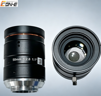 Objectif de vision industrielle MVL-KF5028M-12MPE 50mm F2.8 à focale fixe, objectif FA à ouverture manuelle, haute résolution 12MP