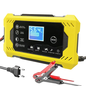 <span class=keywords><strong>Cargador</strong></span> <span class=keywords><strong>de</strong></span> Batería Inteligente para Motocicleta y Automóvil, 12V 6A, Automático, Libre <span class=keywords><strong>de</strong></span> Mantenimiento, Ciclo Profundo, para Baterías <span class=keywords><strong>de</strong></span> Plomo-Ácido <span class=keywords><strong>de</strong></span> 12V y 6 Amperios - Product Image 2