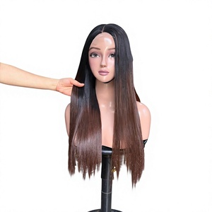 ¡Gran oferta! Pelucas de cabello Remy vietnamita liso de 180% de densidad, largas, sin pegamento, para mujeres afroamericanas, al por mayor. - Product Image 1