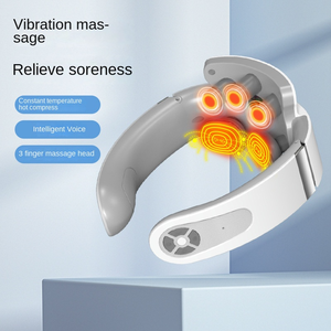 Mini masajeador de cuello en U con control de sincronización de fisioterapia infrarrojo de amasado inteligente eléctrico portátil inalámbrico con puerto tipo C - Product Image 5
