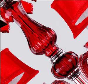 JYLIGHTING düğün kırmızı avize moda lüks kırmızı cam Modern parlaklık kristal avize işık düğün için - Product Image 2