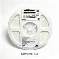 Condensateur céramique à puce métrique MLCC 0201 0603 1μF 6.3V X5R ±20% CL03A105MQ3CSNC pour appareils IoT, conforme RoHS