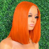 100% cabello humano virgen vietnamita SDD Bob corto cabello humano sin procesar Cierre de encaje pelucas sin pegamento vendedores cabello humano HD pelucas frontales de encaje