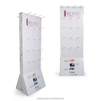 Support d'affichage de vente au détail en carton pliable moderne personnalisé pour centre commercial, chapeaux, gants, lunettes de soleil - Recyclable et polyvalent