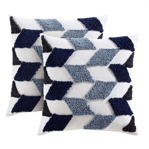 Designer Tufted Boho Cushion Cover By <b>Indian</b> Textiles H/L Handwoven Decorative <b>Throw</b> Pillow Luxury Boho Pillow Hot Selling - Product Image 1