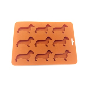 BPA sans Silicone En Forme De Chien Moule <span class=keywords><strong>Chocolat</strong></span> Moule Bac À Glaçons pour la Fabrication De Bonbons - Product Image 2