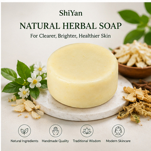 <span class=keywords><strong>Savon</strong></span> éclaircissant aux sept herbes biologiques avec logo personnalisé, exfoliant, resserre les pores, végétalien, <span class=keywords><strong>savon</strong></span> botanique chinois ancien - Product Image 6