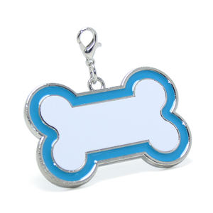 DIY昇華犬の骨ペットタグ金属猫ジュエリーペンダント熱伝達プリント名札カスタム昇華ブランクメタルドッグタグ - Product Image 3