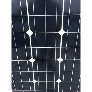 แผงโซลาร์เซลล์โมโนคริสตัลไลน์สีดำทั้งหมด 100W 12V สำหรับการชาร์จแบตเตอรี่รถยนต์ที่บ้าน - Product Image 3