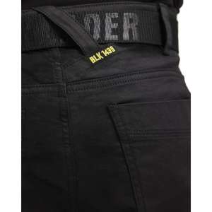 BLAKLADER - 143711478999C56 Service shorts with stretch Navy <b>blue</b>/Black - EAN 7330509718032 <b>WORK</b> <b>TROUSERS</b> <b>WORK</b> SHORTS - Product Image 5