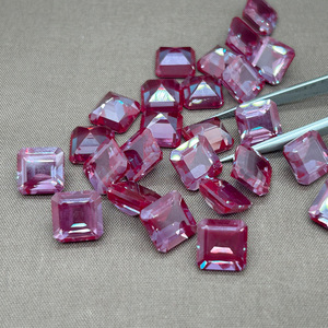 <span class=keywords><strong>Pierre</strong></span> d'Alexandrite de laboratoire, gemme en vrac, certifiée AGL, à changement de couleur, taille Asscher, 0,3 ct à 5 ct, vente en gros pour la fabrication de bijoux - Product Image 6