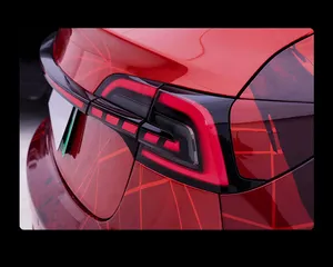 LED Rückleuchte Durchfluss Lenkung Fahrleuchte Bremse Umkehrlampe Baugruppe für Tesla Modell 3 Y