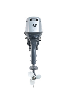 Motor marino de gasolina SEAWALKER de 2 tiempos y 18 HP, rentable para aventuras ligeras, modelo T18MHS-T, motor de 2 tiempos que ofrece eficiencia. - Product Image 2