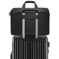 Maletín para Portátil de Negocios para Hombre, Impermeable y Duradero, de Tela Oxford, Compatible con Portátiles de 15.6 Pulgadas, Se Puede Llevar en la Mano o Cruzado al Hombro
